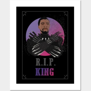 R.I.P. KING Posters and Art